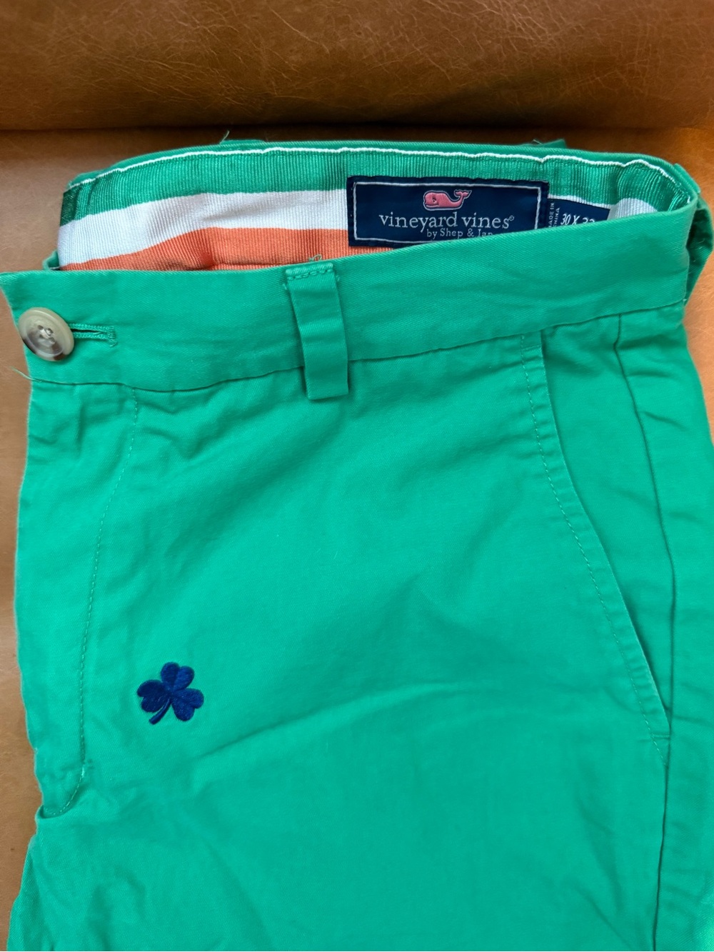 Vineyard Vines Shamrock Slim Breaker Pants